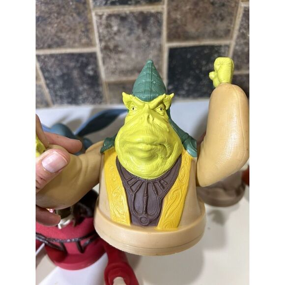 Vintage Star Wars Phantom Menace Cup Toppers 1999 KFC Taco Bell Pizza Hut LOT OF - Picture 8 of 9